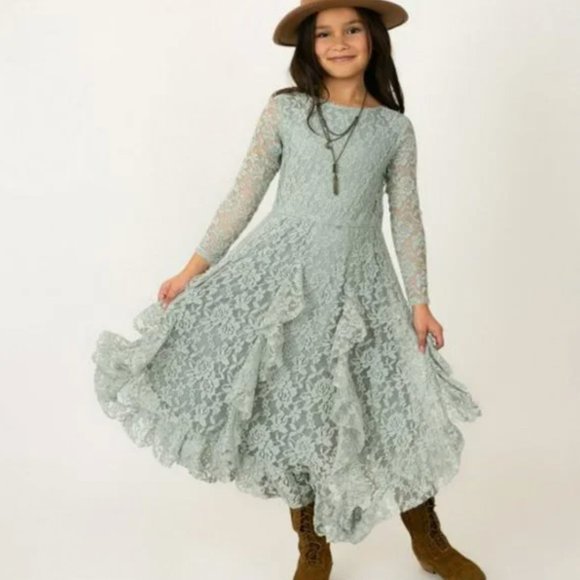 NWT Joyfolie Sandy Dress in Dusty Aqua - Picture 1 of 4